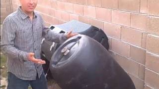 Building a 55 Gallon Barrel Tumbler and Lifetime 80 Gallon Tumbler [upl. by Helena]