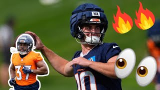 Denver Broncos Training Camp Day 6 FULL HIGHLIGHTS Ft Bo Nix amp Audric Estime [upl. by Latia]