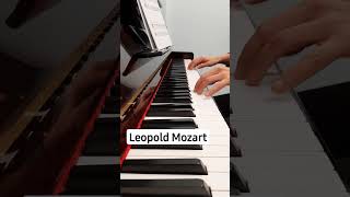 Minuet in F Major Attr Leopold Mozart piano shorts [upl. by Tirzah]