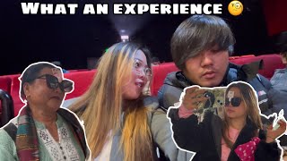 I look like chapri in this 👗😂 4XD movie experience was   Vlog [upl. by Wiltsey]