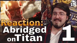 Abridged on Titan Ep1 Reaction AirierReacts [upl. by Enicar122]