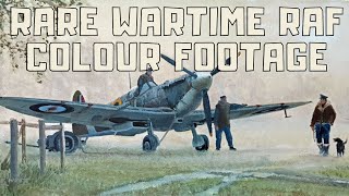 RARE WARTIME RAF COLOUR FOOTAGE [upl. by Evans]