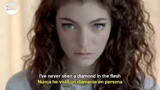 Royals Lorde Official Video Subtitulado en Español y ingles [upl. by Eronel]