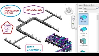 DUCT FABRICATION IN REVIT MEP II FABRICATION PART IN REVIT MEP II DUCT SUPPORT IN REVIT II [upl. by Querida155]