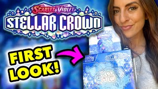 Whats Inside the NEW Stellar Crown TCG Set Booster Box  ETB Opening [upl. by Foss]