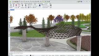 Free Form Modeling in Landscape Design Using RhinoLands [upl. by Bolanger]