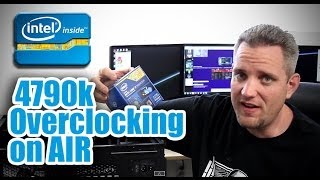 Overclocking the Intel 4790k with the MSI Z97 MPower on air [upl. by Dibbell]