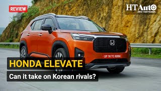 Honda Elevate SUV First drive review [upl. by Dnamron]