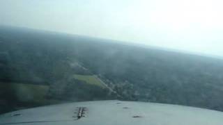 Landing Fredericton Canada Rwy 15 Cockpit View [upl. by Icram408]