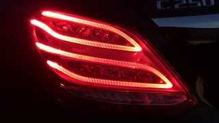 LED Intelligent Light System  CKlasse W205  Mercedes Benz [upl. by Arin929]