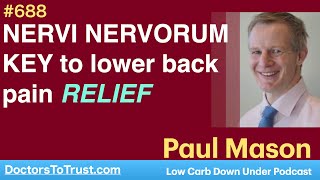 PAUL MASON 3b  NERVI NERVORUM is the KEY to lower back pain RELIEF [upl. by Assirahc]