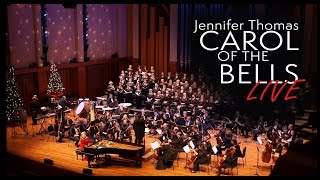 CAROL OF THE BELLS Live Epic Orchestra Piano Version  Performed by Composer Jennifer Thomas [upl. by Stambaugh]