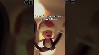 IM GONNA SWING FROM THE CHANDELIER FROM THE CHANDELIER Toad meme trend funny mario toad [upl. by Ecnerol]