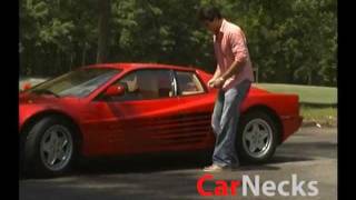 1988 Ferrari Testarossa Classic Cars Review [upl. by Stoops]