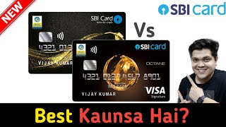 SBI BPCL CREDIT CARD Vs SBI BPCL OCTANE CREDIT CARD  sbi bpcl vs bpcl octane  Best Kaunsa Hai [upl. by Assiralc]