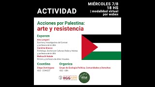 Acciones por Palestina arte y resistencia [upl. by Naraj705]