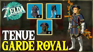 Comment Débloquer la TENUE DE GARDE ROYAL dans Zelda Tears of the Kingdom  TUTO ZELDA TOTK [upl. by Adnamma]