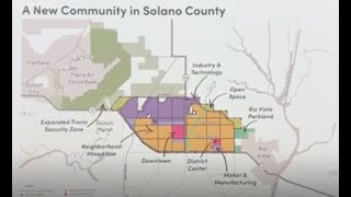 Utopian city in California Billionaires reveal plans for brand new city in Solano County [upl. by Aelanna]