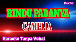 Karaoke Rindu Padanya Camelia [upl. by Anthia808]