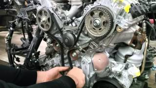 SETTING UP TIMING BELT ON HONDA ACURA 32L 35L 37L JSERIES ENGINE IN DETAILS [upl. by Chong573]