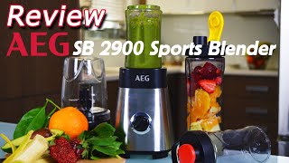 AEG SB 2900 Sports Blender  Review  Revyougr [upl. by Tirza]