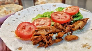 RECETTE TRÈS FACILE  WRAP HYPERPROTÉINÉ pour être MUSCLÉ DE OUF [upl. by Remoh]