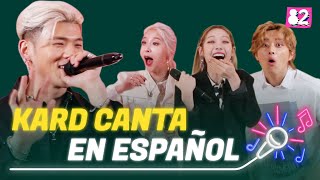 KARD canta quotBomb Bombquot en español  Trylingual Live [upl. by Hsan]