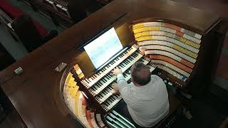 Langlais Chant de paix West Point Cadet Chapel Organ [upl. by Anilah345]