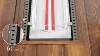 How to Flush Mount an Infratech WSeries or WDSeries Heater [upl. by Sale88]