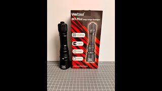 Weltool W3 Plus LEP 940 Lumens 1800m Throw [upl. by Skiba714]