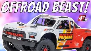 Arrma 4S Mojave Is An RC Desert Truck Bashing BEAST  Teardown Speed amp Bash [upl. by Swamy]