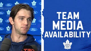 Maple Leafs Media Availability  October 18 2024 [upl. by Azpurua]