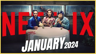 Netflix New Releases In JANUARY 2024 Series amp Movies Hindi [upl. by Yarg]