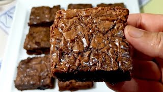 The Best Fudgy Brownies Recipe I Ever Made WITHOUT BUTTER I wont use another brownie recipe again [upl. by Einnij901]