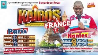 SACERDOCE ROYAL KAIROS FRANCE 2ème EDITION  CONFIRMATION DE LA PRESENCE DU MODERATEUR [upl. by Nim]