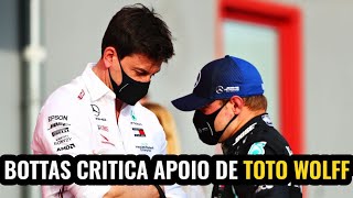 BOTTAS CRITICA APOIO DE TOTO WOLFF NO RÁDIO DURANTE GP DO CATAR [upl. by Jun]