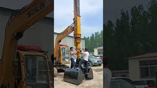 Excavator telescopic boom manufacturing [upl. by Kizzee]