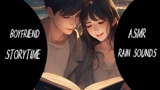 Boyfriend Reads You A Story While It Rains Outside  ASMR  Sleep Aid  Comfort [upl. by Oirasor]