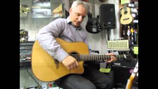 Guitar Review  Lag Tramontane T100DCE [upl. by Katherina]