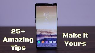 25 Amazing Tips to Customize your Samsung Galaxy Note 8 [upl. by Neerod]