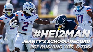 HEI2MAN Ashton Jeanty  SCHOOLRECORD 267 yards 6 touchdowns [upl. by Zoi]