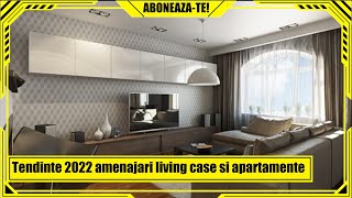 Modele amenajari livinguri si sufragerii 2022 [upl. by Yemarej695]