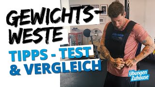 Gewichtsweste kaufen Tipps Test und Vergleich  Aerobis blackPack VEST und Kingsbox im Review [upl. by Aronoel]