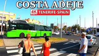 TENERIFE  COSTA ADEJE  What does Main Street look like Now ☀️ 4K Walk ● August 2024 [upl. by Humpage]