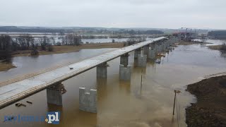 Łomża Budowa mostu i towarzyszące rozlewiska Narwi [upl. by Asiuol395]