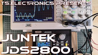 Review JUNTEK JDS2800 Signal Generator from tomtopcom [upl. by Eislek]