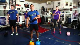 2 Kettlebell Workouts • BeginnersIntermedium Workout [upl. by Ydnal839]