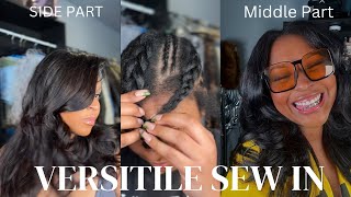 HOW TO  2 Part Versatile Flip Over Sew In [upl. by Ostler115]