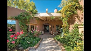 Tour the former Carol Burnett Estate in Santa Fe  120 Circle Drive [upl. by Johnath517]