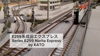 nゲージ E259 ジオラマ 走行シーン miniature scalemodel train narita [upl. by Agnese]